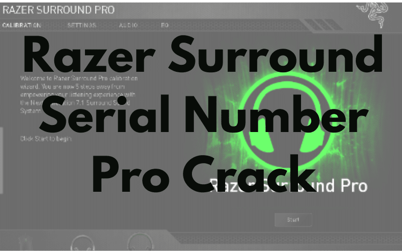 razer surround pro serial key