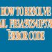 How to resolve [pii_email_fb3a592541f578be054a] Error Code