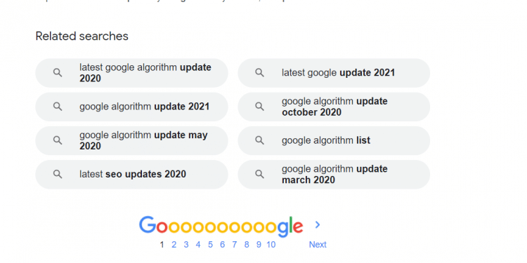Google Latest Algorithm Changes