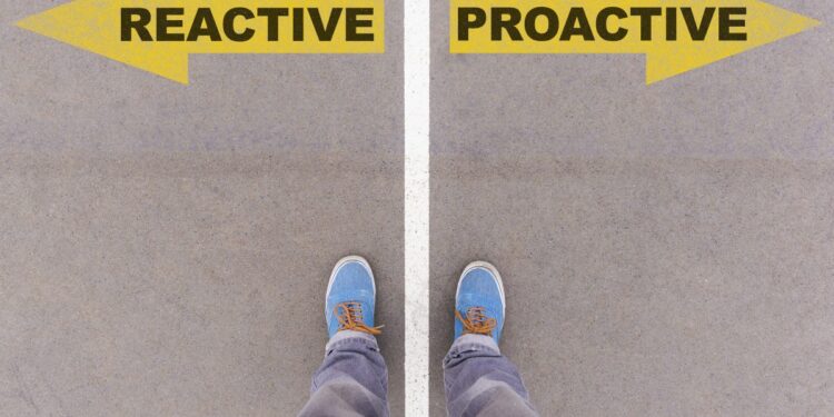 How to be Better than Yesterday? Proactivity VS Reactivity