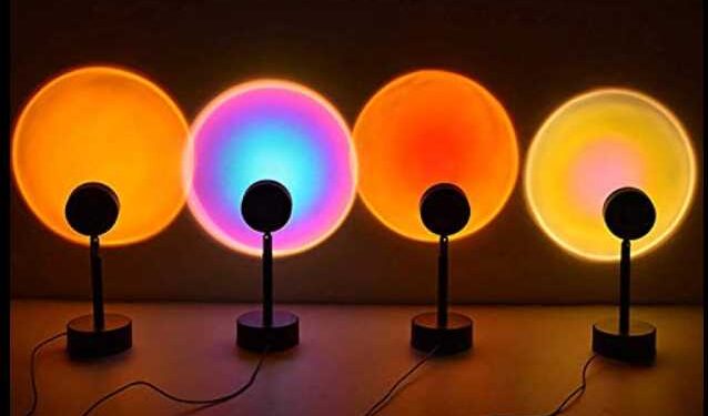 Get Sunset Lamp For Tiktok Videos