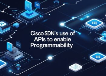 The use of APIs by Cisco SDN to facilitate programmability